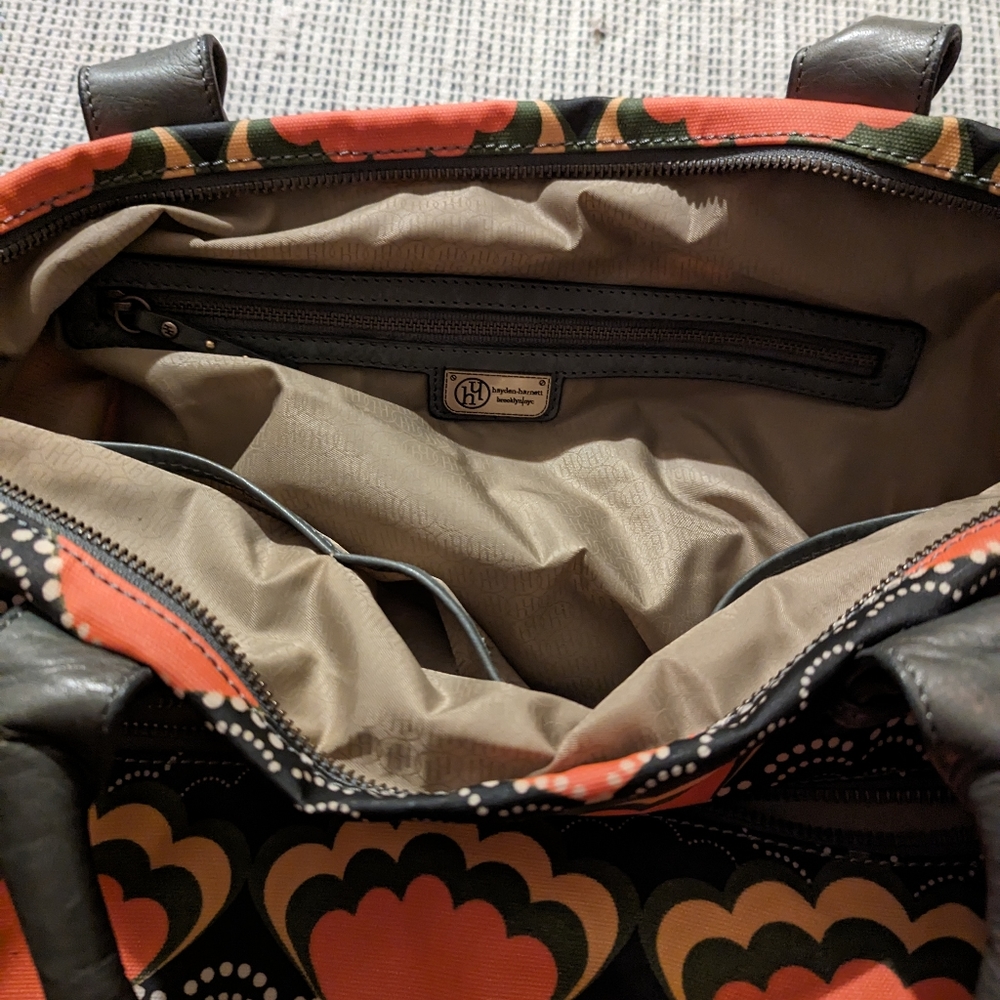 Hayden Harnett Weekender overnight tote bag - Picture 5 of 6
